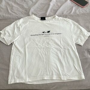 Brand zara t shirt sizeS